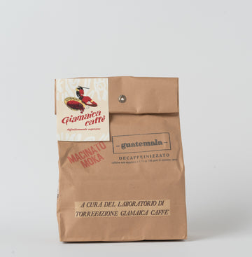 Guatemala Decaffeinated Coffee with Water Wash Ground Moka 250 gr