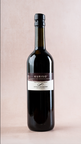 Kuriso - Italian Whole Black Rice Vinegar