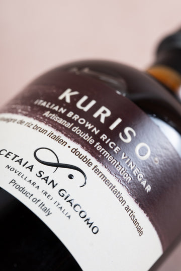 Kuriso - Italian Whole Black Rice Vinegar