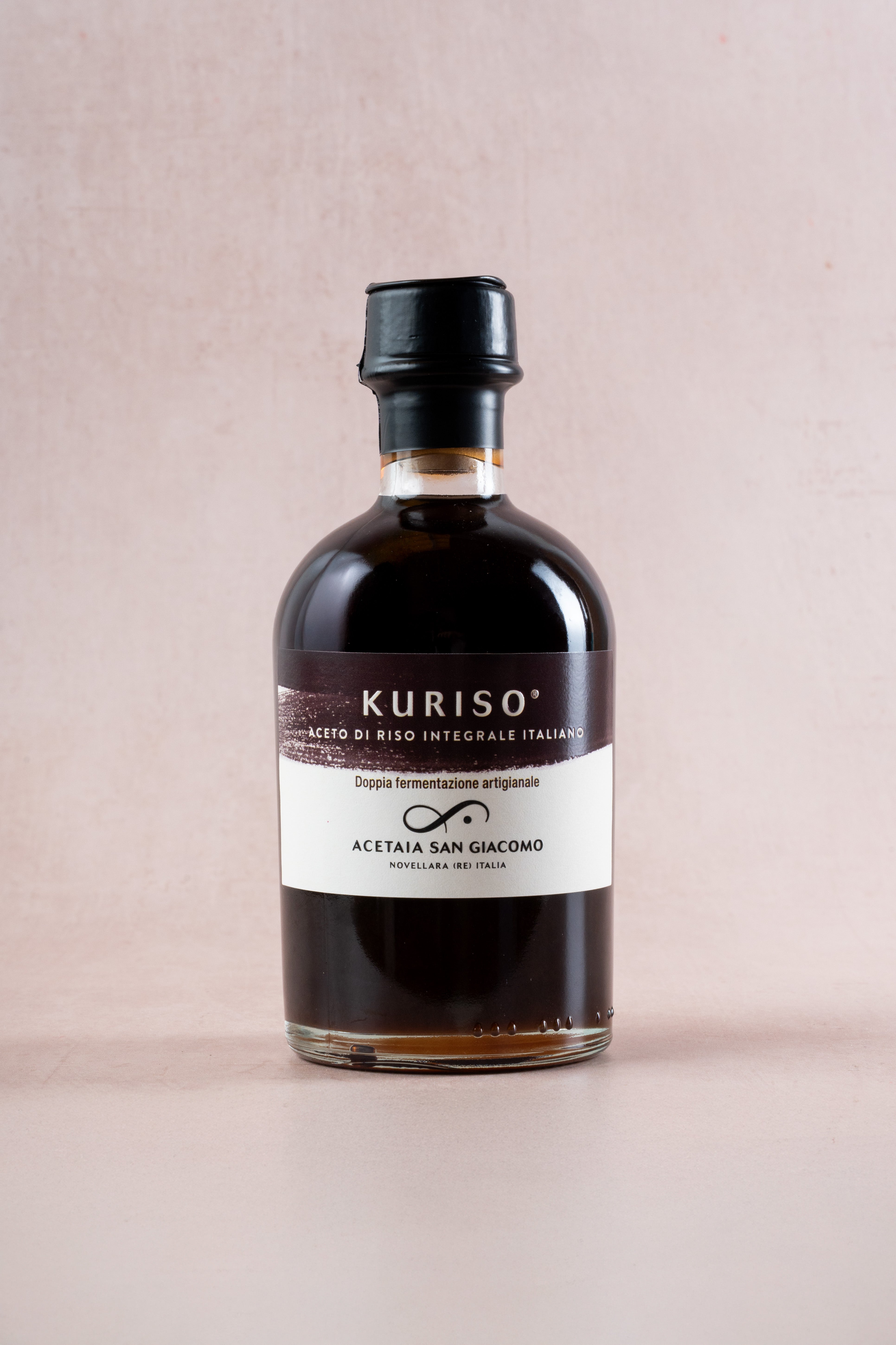 Kuriso - Italian Whole Black Rice Vinegar
